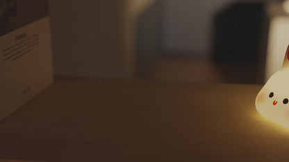 Kawaii Cute Bunny Night Lamp USB Rechargeable